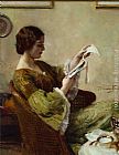 Young Woman Reading by Hermann Jean Joseph Richir